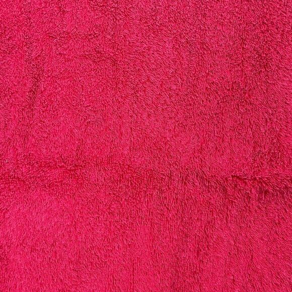 Vintage 1980s Royal Velvet Fieldcrest Red Cotton Bath Towels Set 2 USA 48 x 27 - Picture 5 of 12
